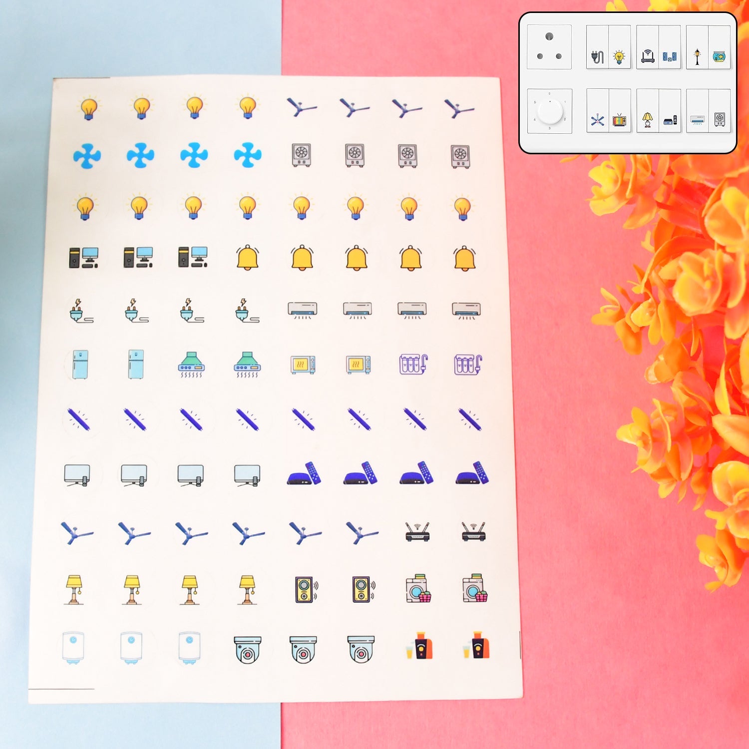 Quick Mark Icon Stickers for Switches Quick Mark Icon Stickers for Switches